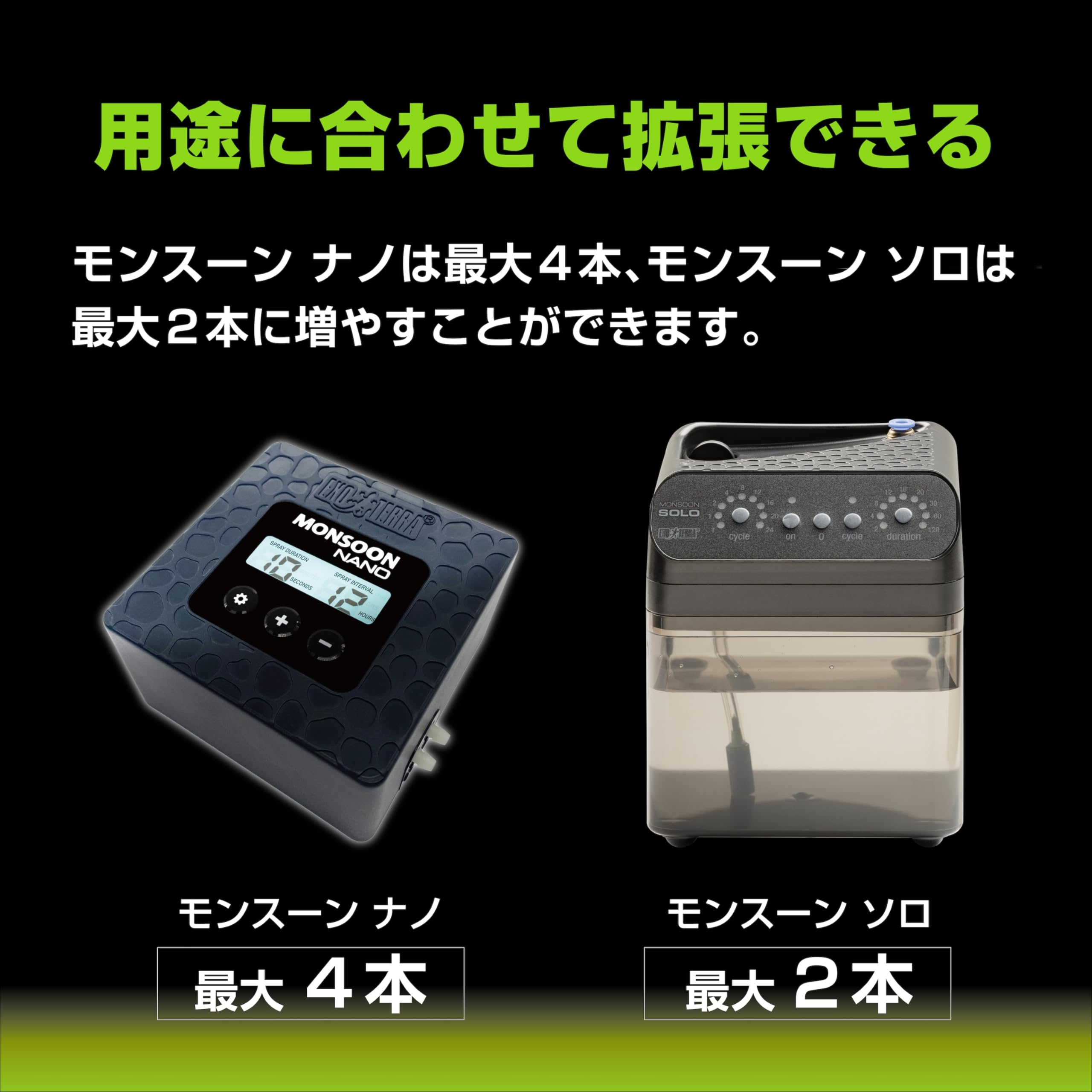 Amazon.co.jp: エキゾテラ モンスーン専用真鍮ノズル PT2506 分岐